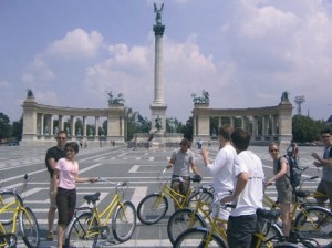 Yellow Zebra giro con bici